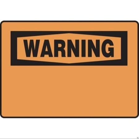 Accuform 14 in W, 10 in H, Dura-Plastic MRBH331XT